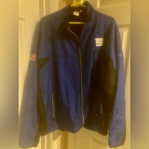 Mens Reebok/SI New York Giants Lightweight Nylon Jacket Great condition Size 2XL